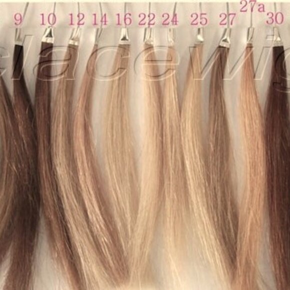 Vintage 100% Human Hair Fall from the 1970's -Light Brown NEW with tags - Picture 7 of 7